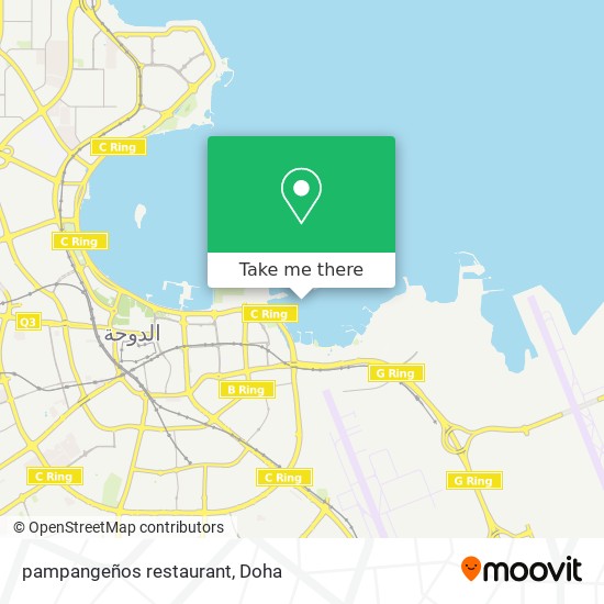 pampangeños restaurant map