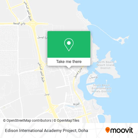 Edison International Academy Project map