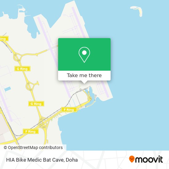 HIA Bike Medic Bat Cave map