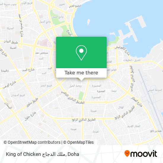 King of Chicken ملك الدجاج map