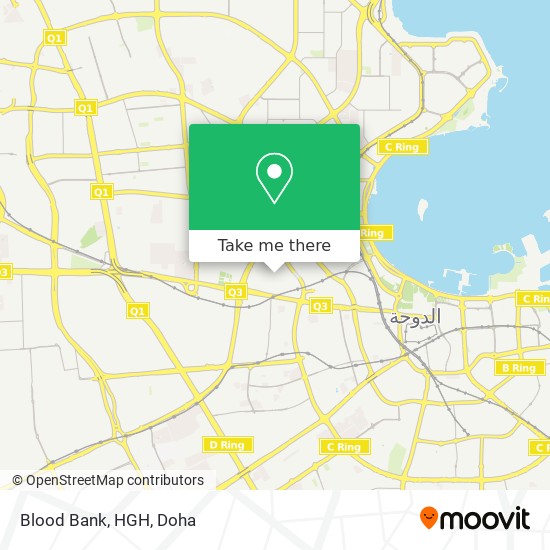 Blood Bank, HGH map