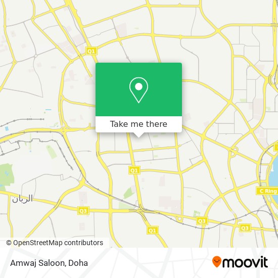 Amwaj Saloon map