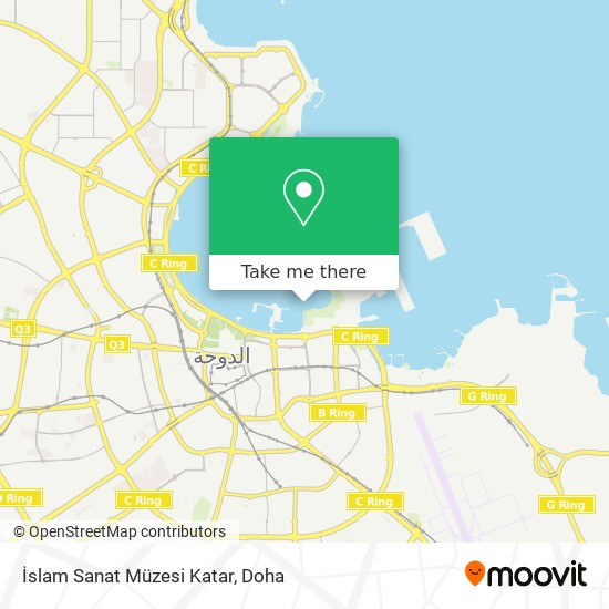 İslam Sanat Müzesi Katar map