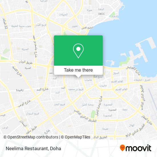 Neelima Restaurant map