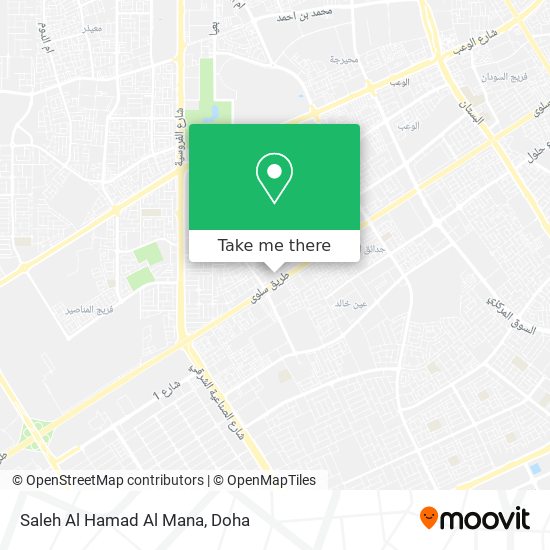Saleh Al Hamad Al Mana map