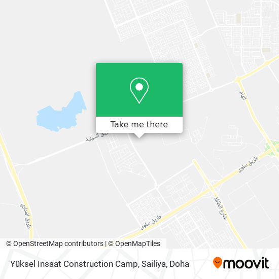 Yüksel Insaat Construction Camp, Sailiya map