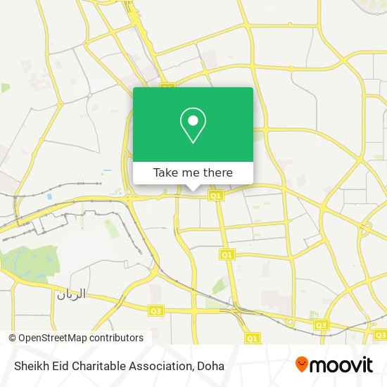 Sheikh Eid Charitable Association map