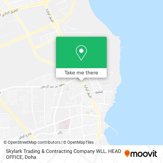 Skylark Trading & Contracting Company WLL.   HEAD OFFICE map