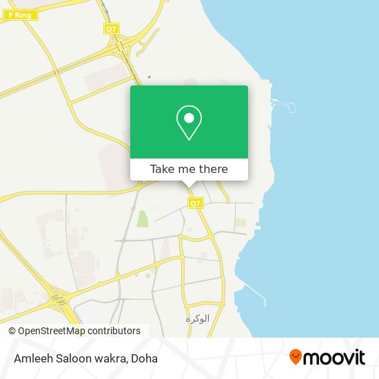 Amleeh Saloon wakra map