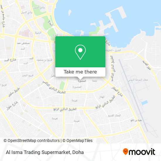 Al Isma Trading Supermarket map