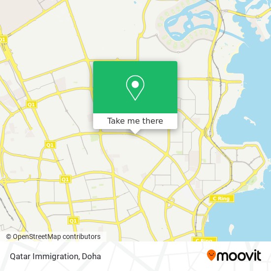Qatar Immigration map