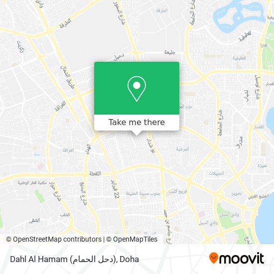 Dahl Al Hamam (دحل الحمام) map