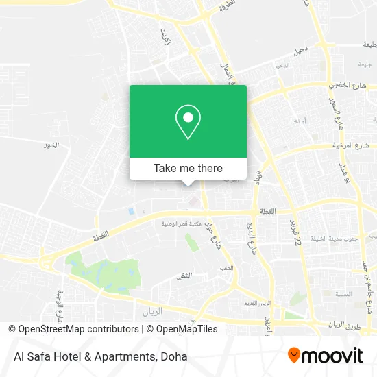 Al Safa Hotel & Apartments map