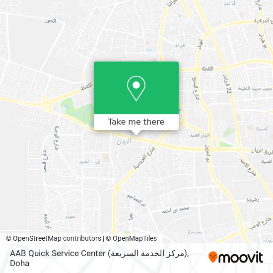 AAB Quick Service Center (مركز الخدمة السريعة) map