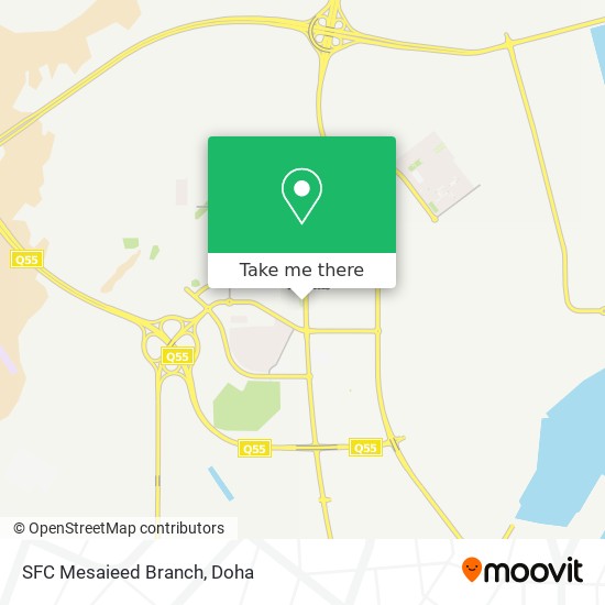SFC Mesaieed Branch map
