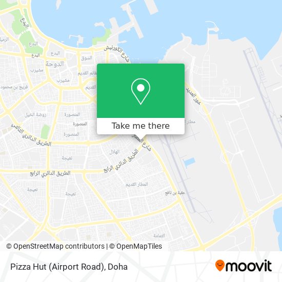 Pizza Hut (Airport Road) map
