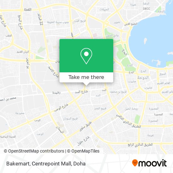 Bakemart, Centrepoint Mall map