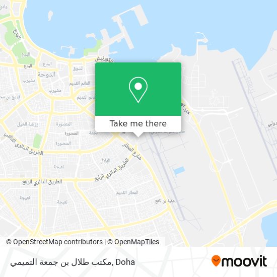 مكتب طلال بن جمعة التميمي map
