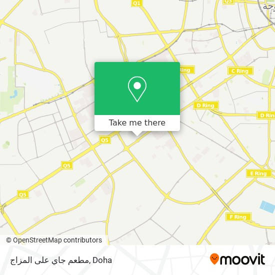 مطعم جاي على المزاج map