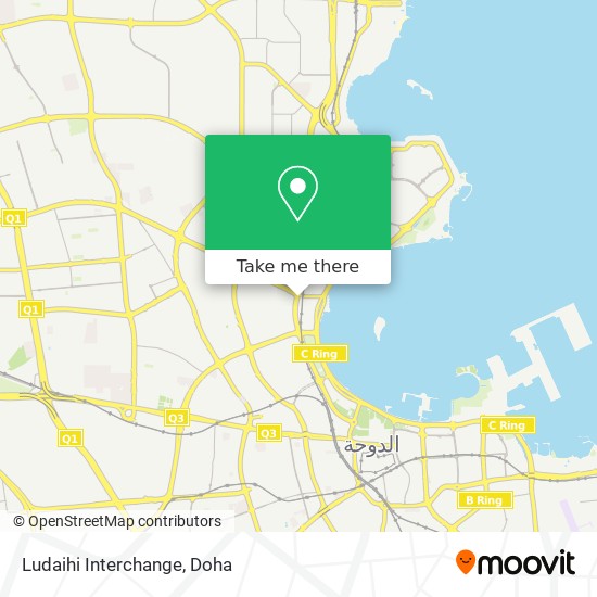 Ludaihi Interchange map