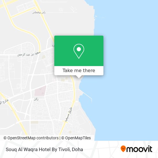 Souq Al Waqra Hotel By Tivoli map