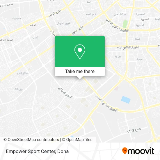 Empower Sport Center map