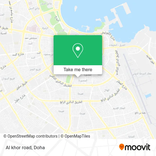 Al Khor Road map