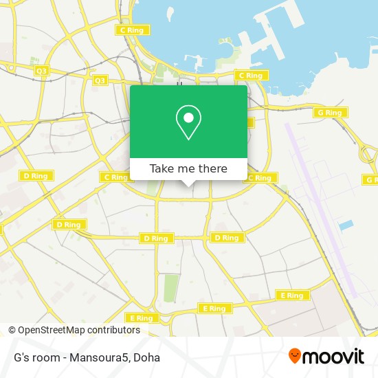G's room - Mansoura5 map