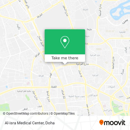 Al-isra Medical Center map