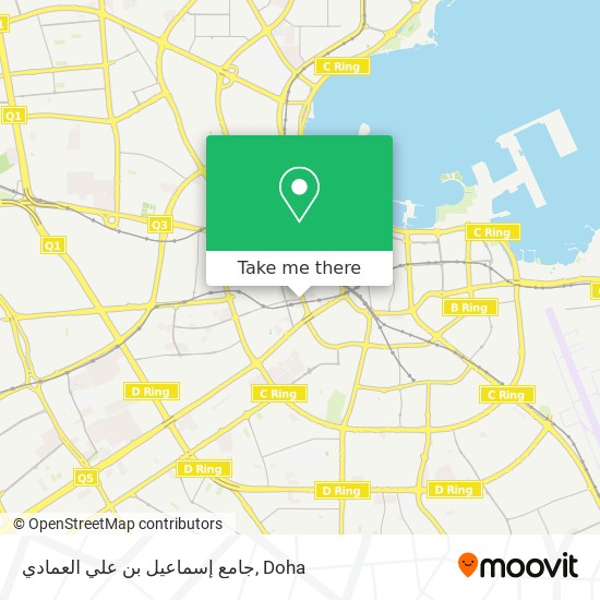 جامع إسماعيل بن علي العمادي map