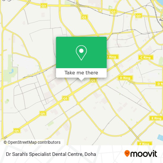 Dr Sarah's Specialist Dental Centre map
