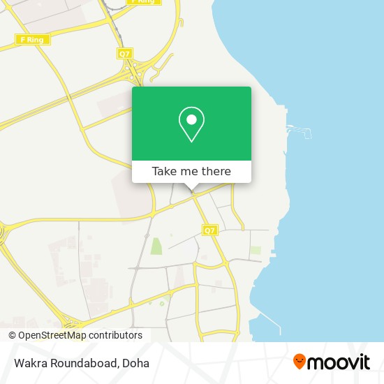 Wakra Roundaboad map