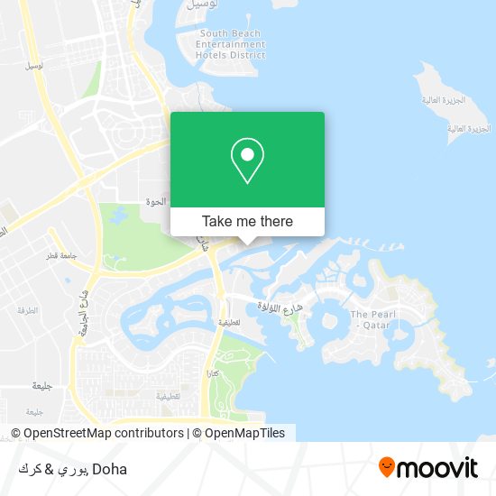 بوري & كرك map