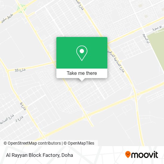 Al Rayyan Block Factory map