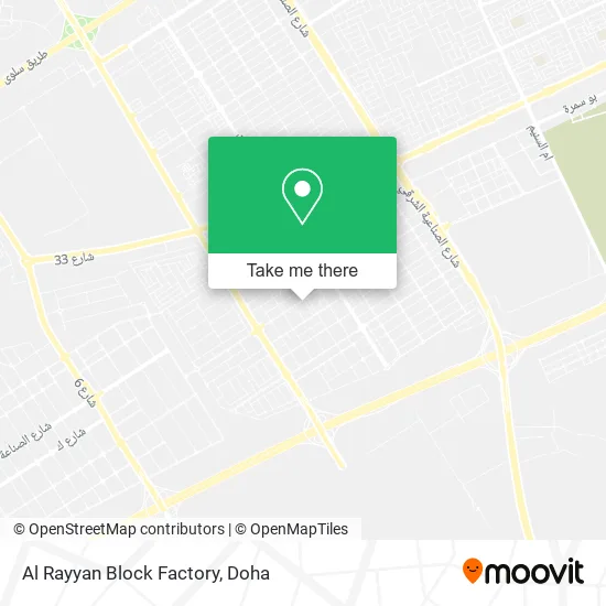 Al Rayyan Block Factory map