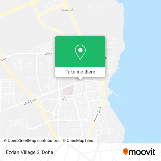 Ezdan Village 2 map