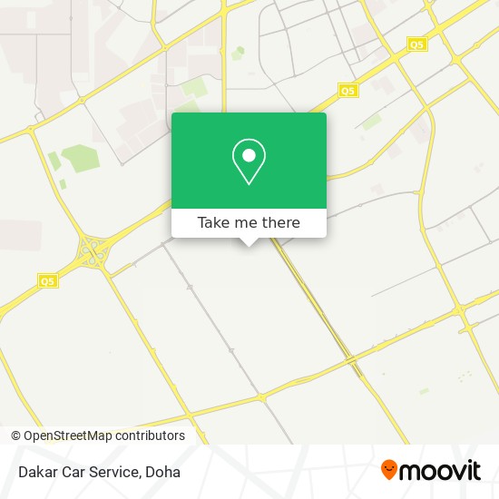Dakar Car Service map