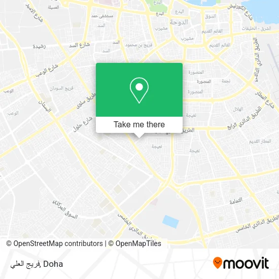 فريج العلي map