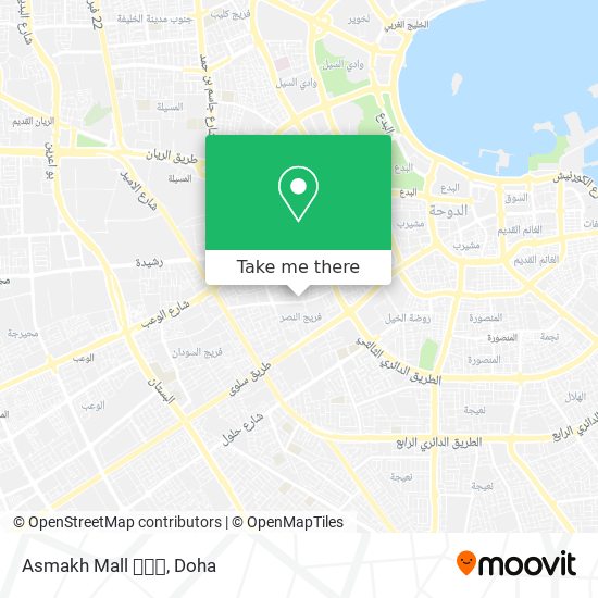 Asmakh Mall 👪💸🎬 map