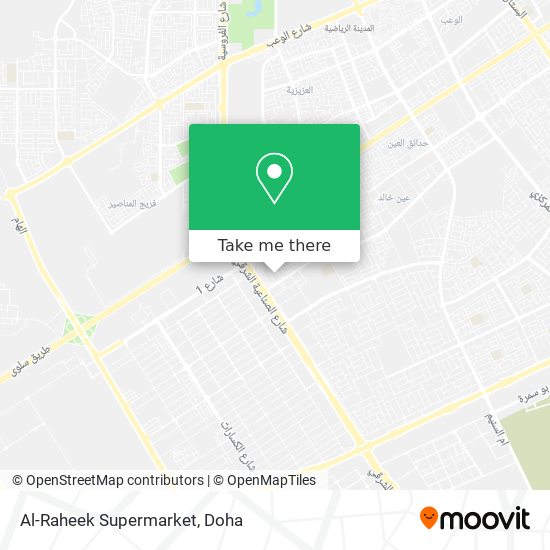Al-Raheek Supermarket map