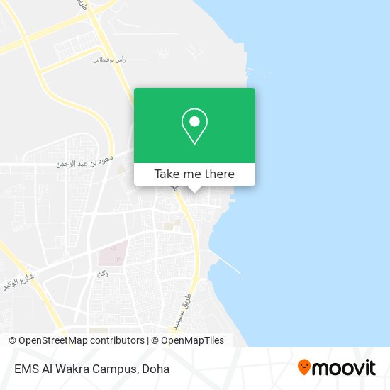 EMS Al Wakra Campus map