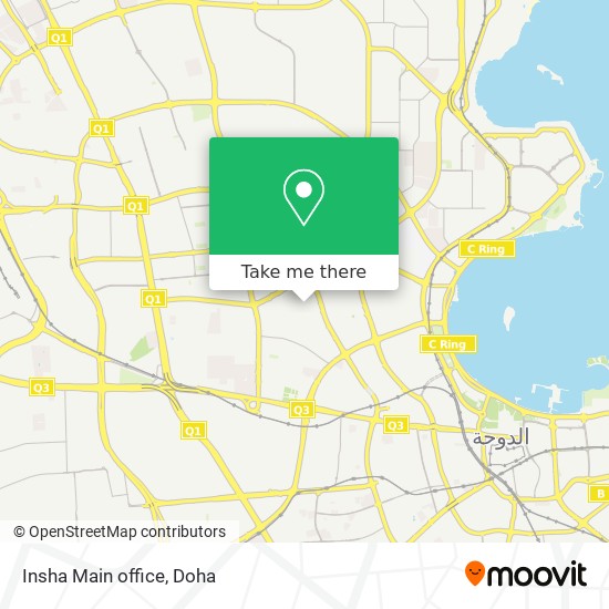 Insha Main office map