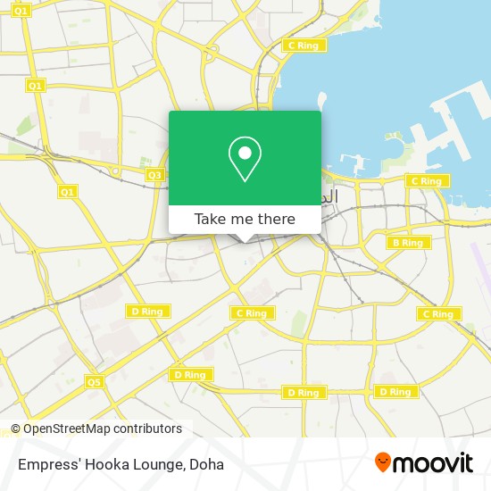 Empress' Hooka Lounge map