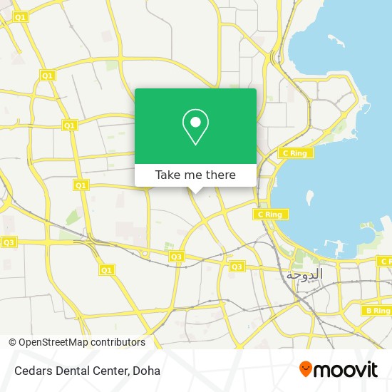 Cedars Dental Center map