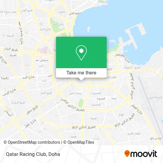 Qatar Racing Club map