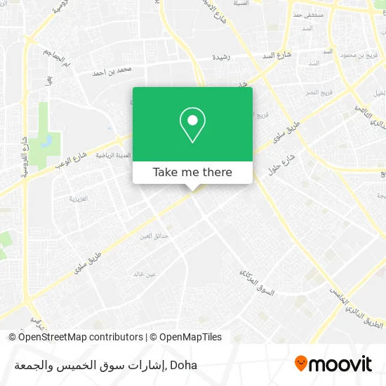 إشارات سوق الخميس والجمعة map