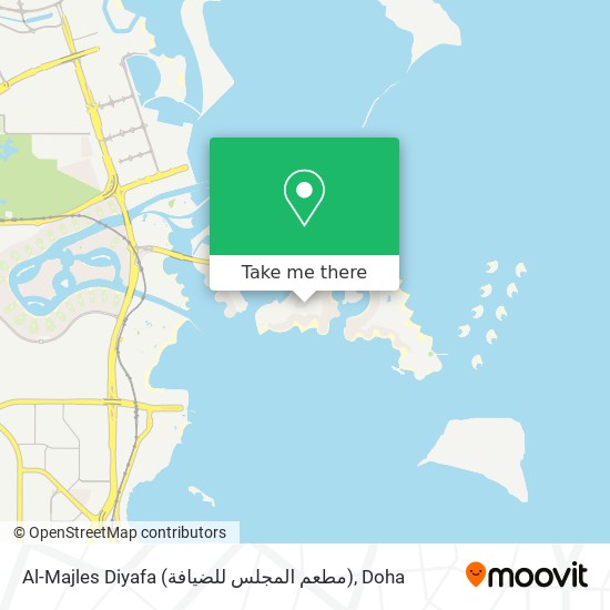 Al-Majles Diyafa (مطعم المجلس للضيافة) map