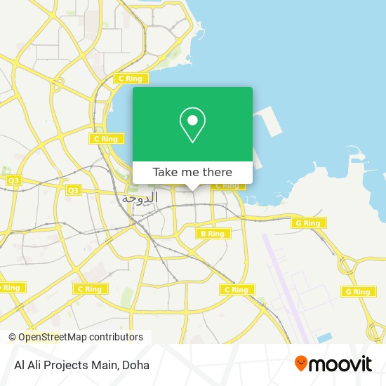 Al Ali Projects Main map