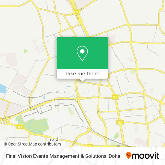 Final Vision Events Management & Solutions map