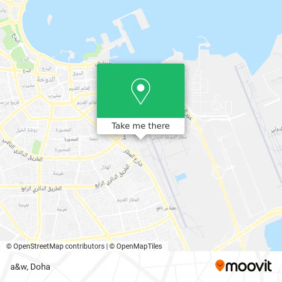 a&w map